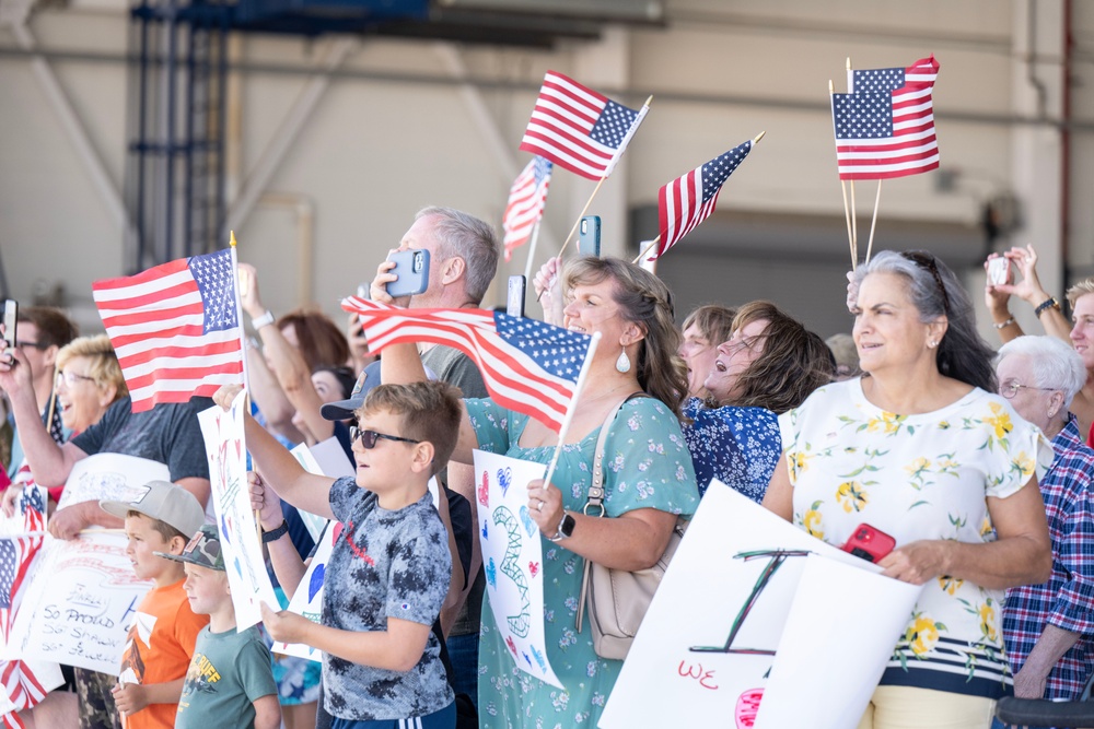 Idaho Army National Guard Soldiers Return Home