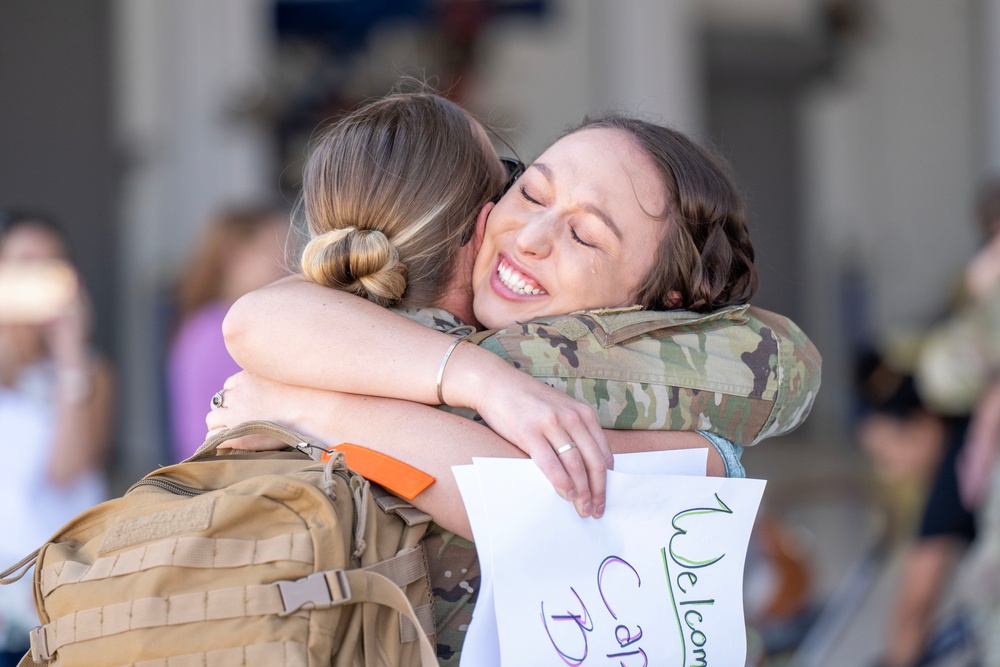 Idaho Army National Guard Soldiers Return Home