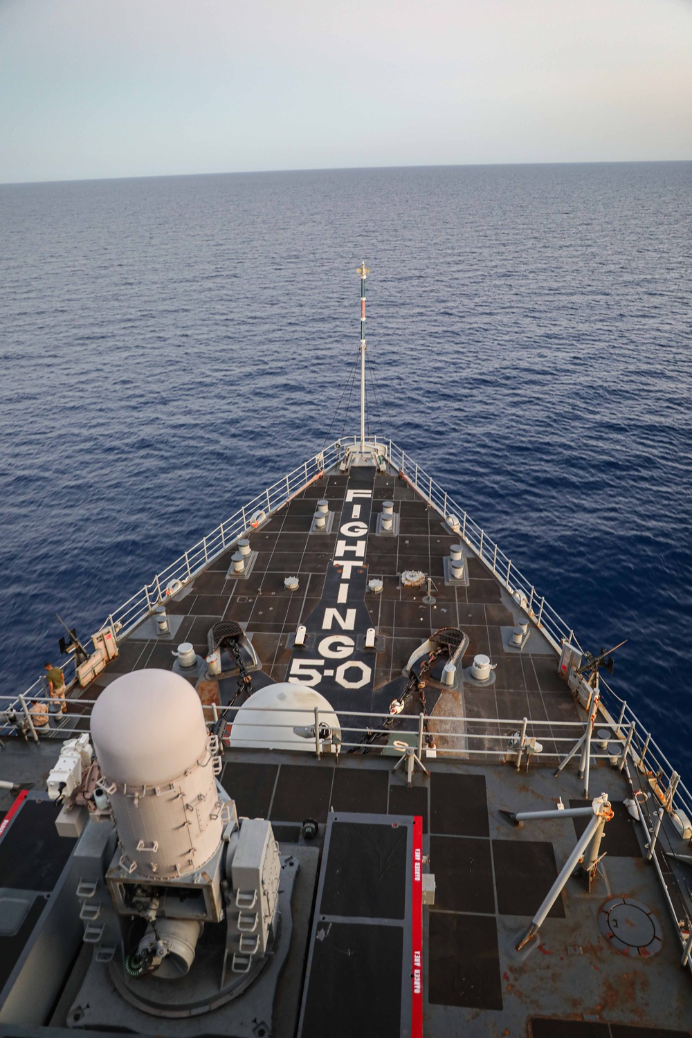 USS Carter Hall Transits Red Sea