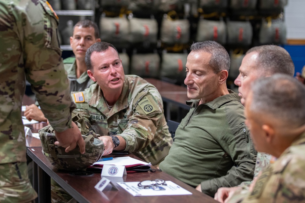 CENTCOM, IDF leaders visit Fort Liberty