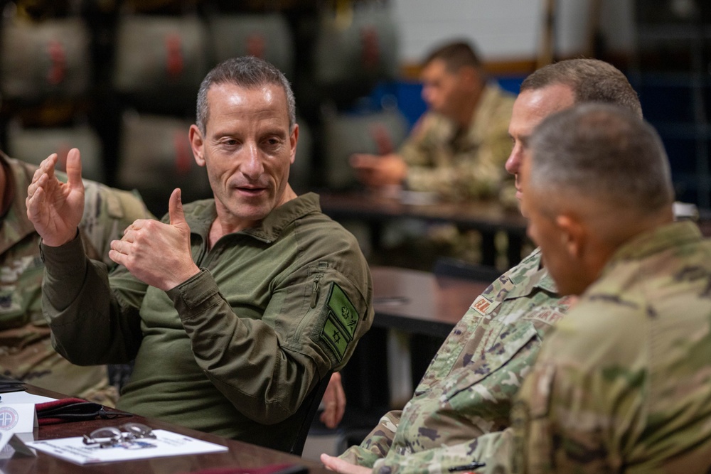 CENTCOM, IDF leaders visit Fort Liberty