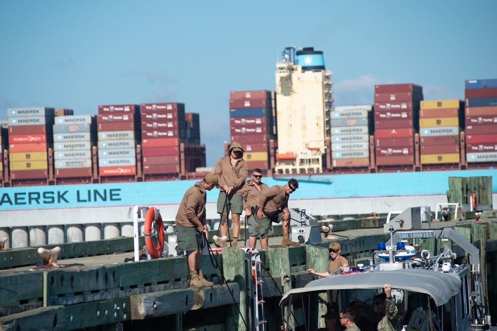 NECC Sailors Train During Large Scale Exercise 2023