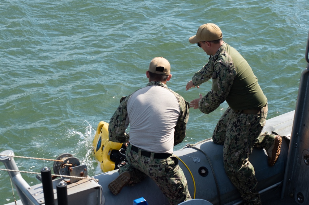 NECC Sailors Train During Large Scale Exercise 2023