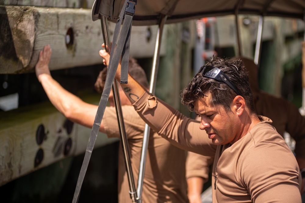 NECC Sailors Train During Large Scale Exercise 2023