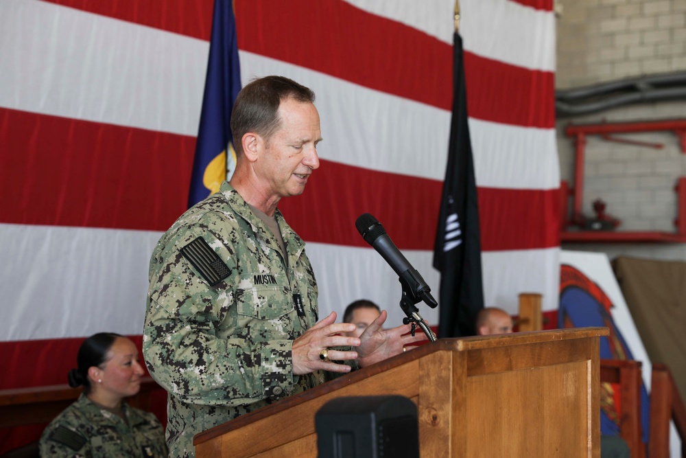 Helicopter Sea Combat Squadron 85 Holds Deactivation Ceremony