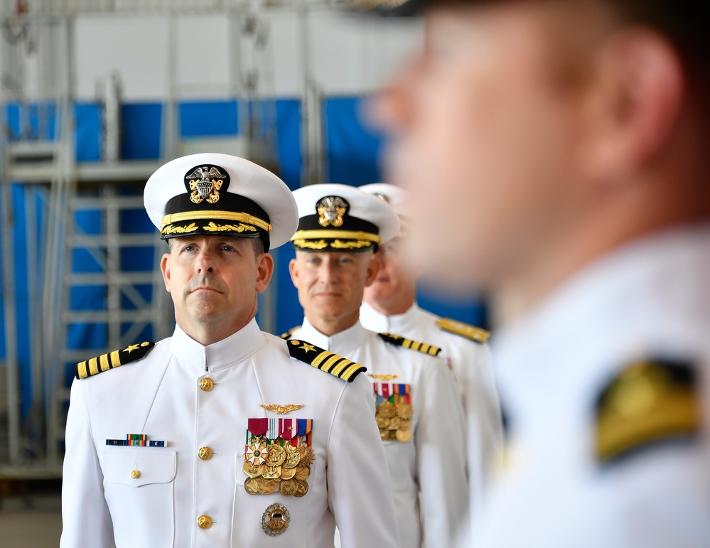 ACCLOGWING Holds Change of Command at Point Mugu