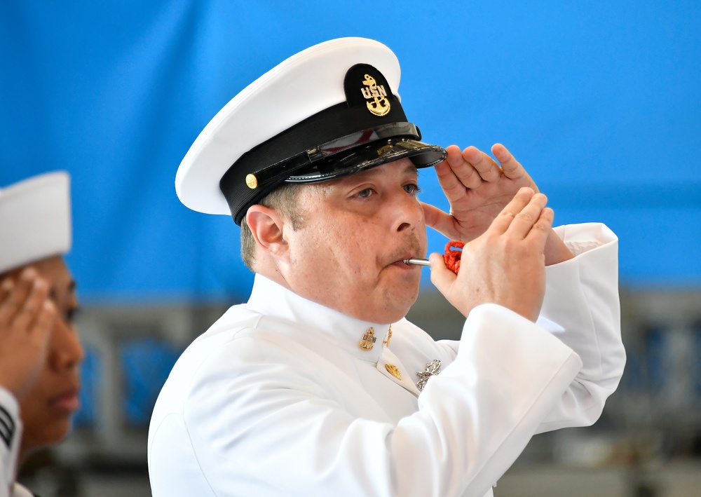 ACCLOGWING Holds Change of Command at Point Mugu