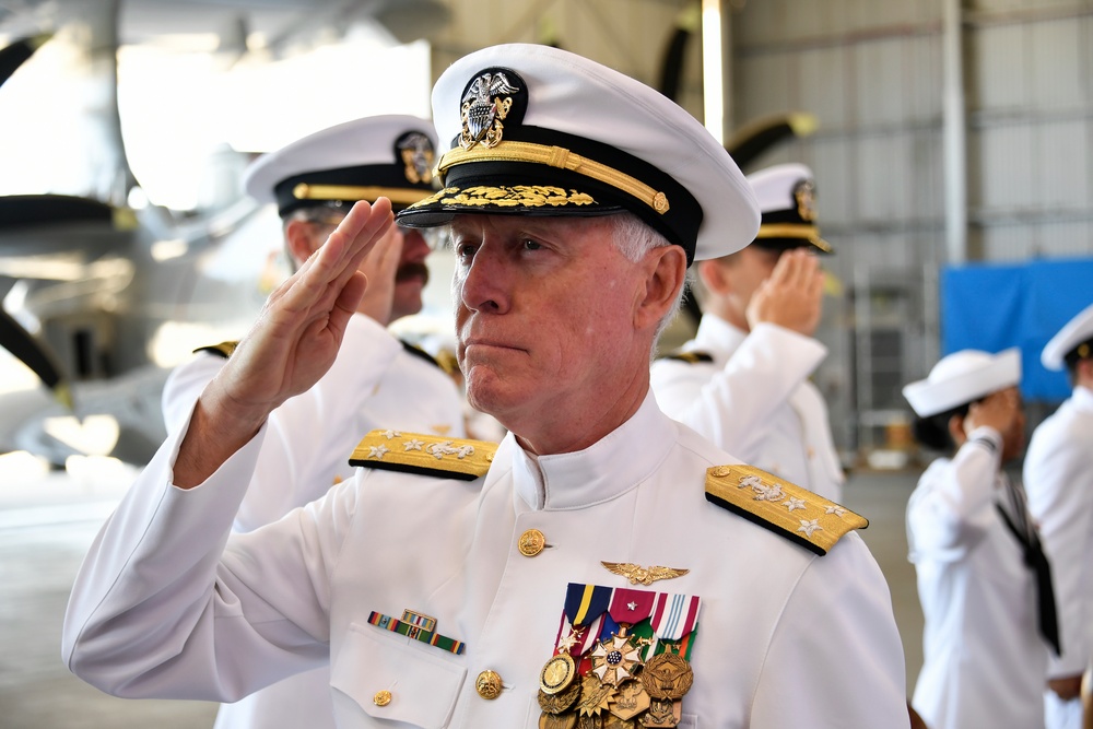 ACCLOGWING Holds Change of Command at Point Mugu