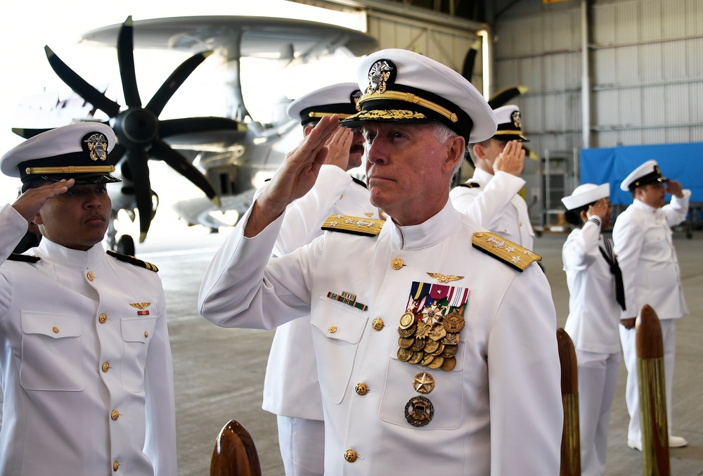 ACCLOGWING Holds Change of Command at Point Mugu