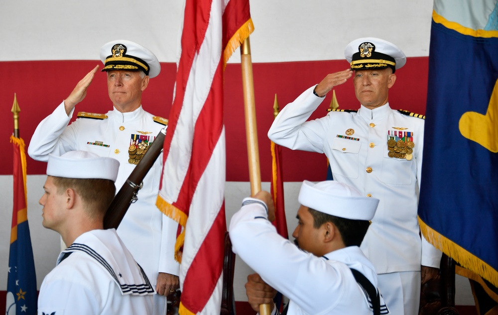 ACCLOGWING Holds Change of Command at Point Mugu