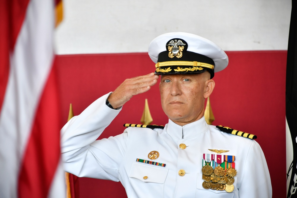 ACCLOGWING Holds Change of Command at Point Mugu