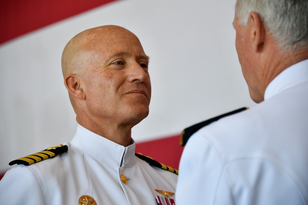 ACCLOGWING Holds Change of Command at Point Mugu