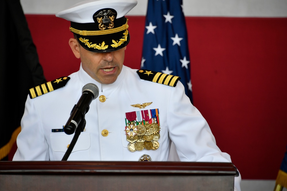 ACCLOGWING Holds Change of Command at Point Mugu