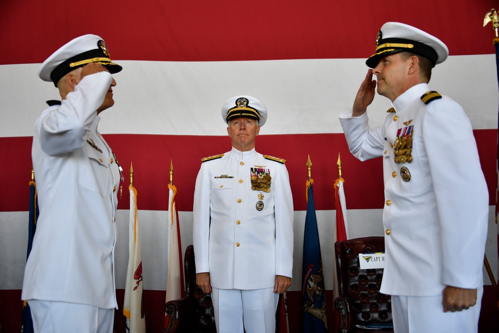 ACCLOGWING Holds Change of Command at Point Mugu