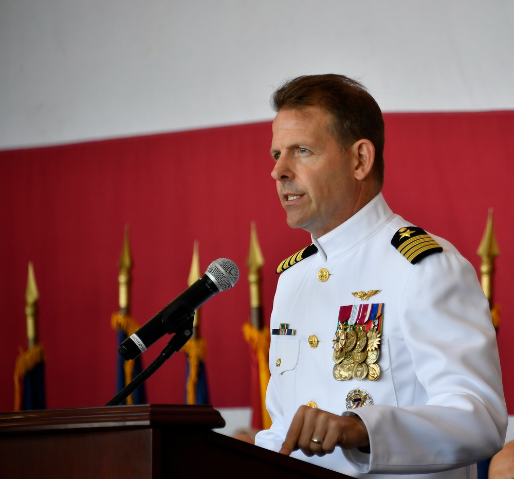 ACCLOGWING Holds Change of Command at Point Mugu