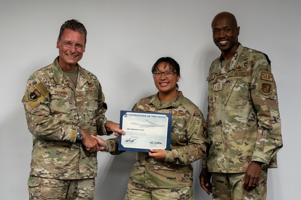 Linebacker of the Week: Staff Sgt. Christiana Salas