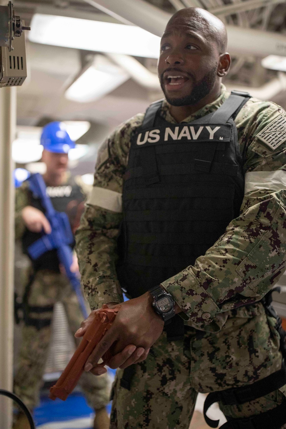 DVIDS - Images - Anti-Terrorism Force Protection Drill Aboard Tripoli ...