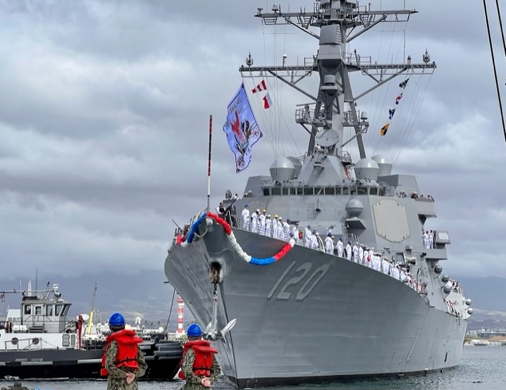 DVIDS - News - USS Carl M. Levin (DDG 120) Arrives Home