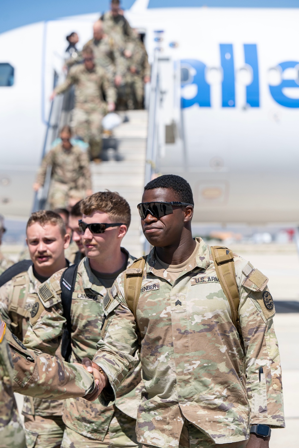 Idaho Army National Guard Soldiers Return Home