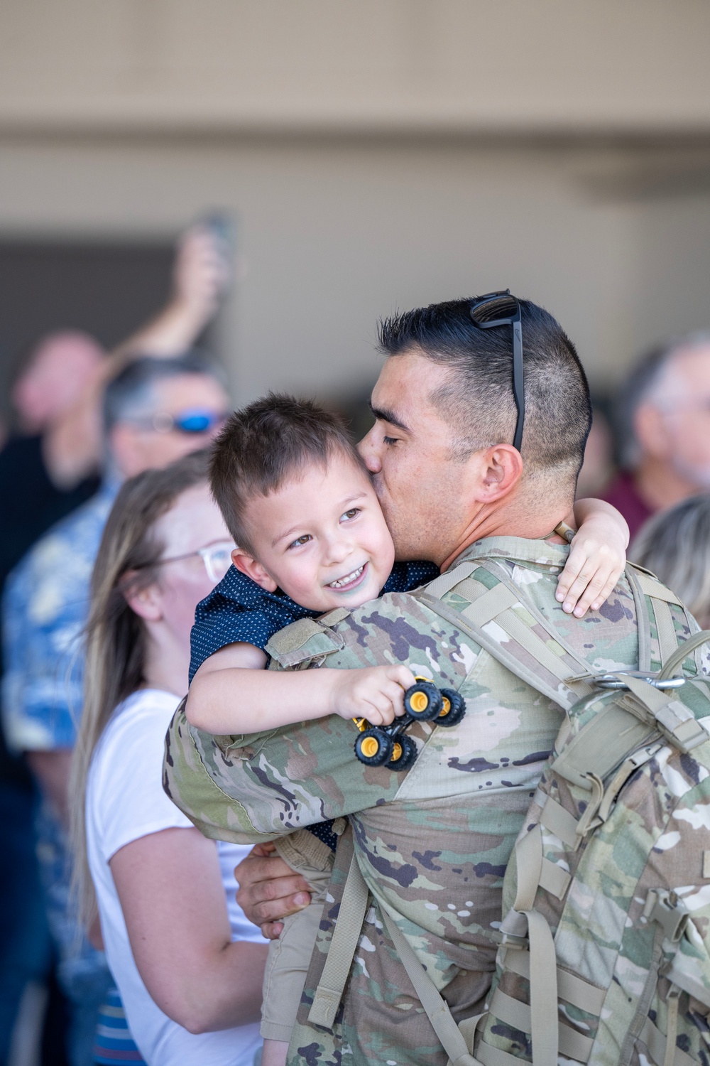 Idaho Army National Guard Soldiers Return Home