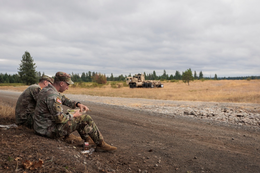 Food in the Field: Washington National Guard support company conducts field feeding operations