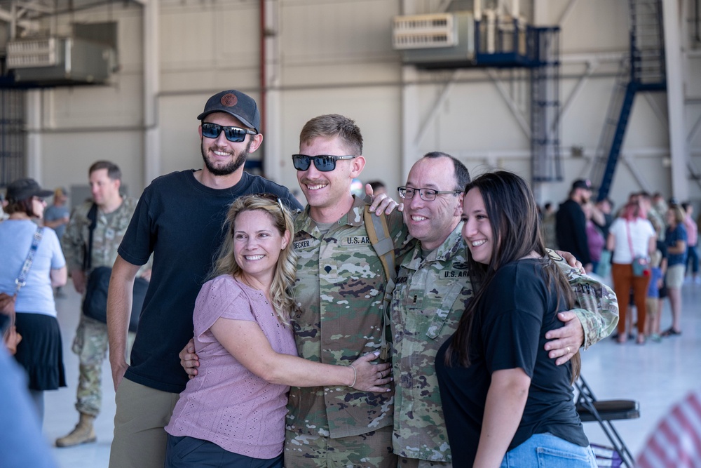 Idaho Army National Guard Soldiers Return Home