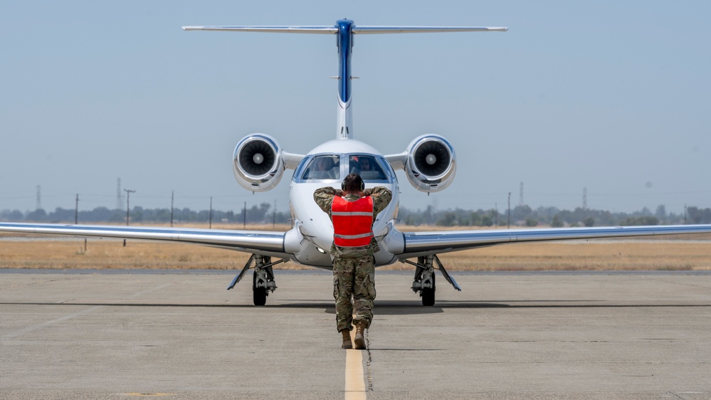 Dean Kamen visits Beale AFB