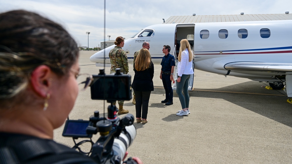 Dean Kamen visits Beale AFB