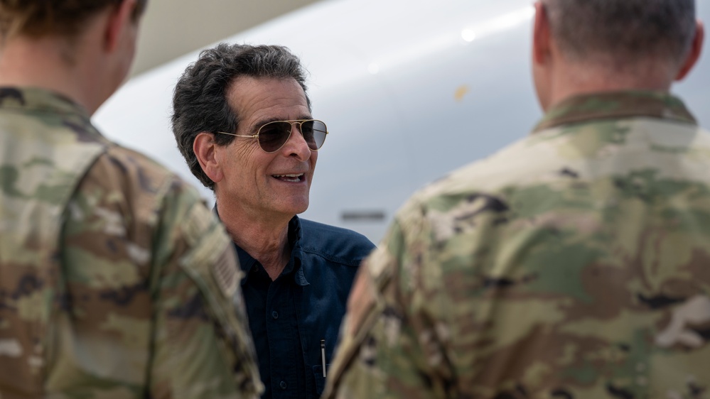 Dean Kamen visits Beale AFB