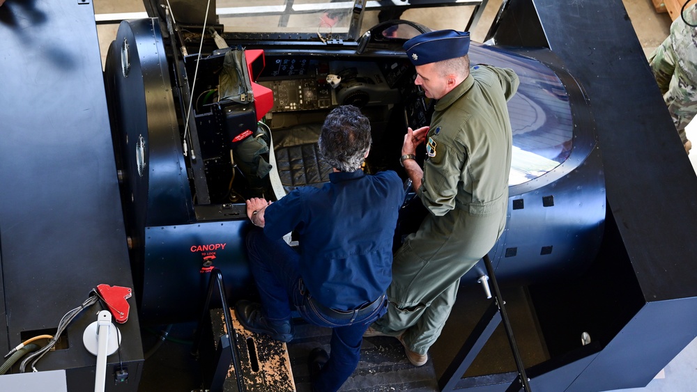 Dean Kamen visits Beale AFB