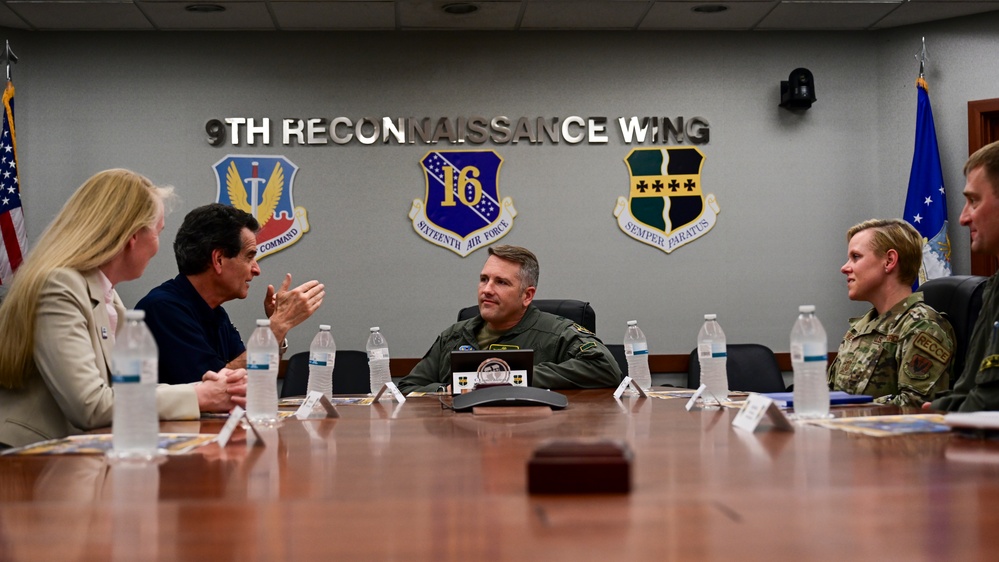 Dean Kamen visits Beale AFB