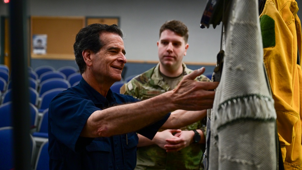 Dean Kamen visits Beale AFB