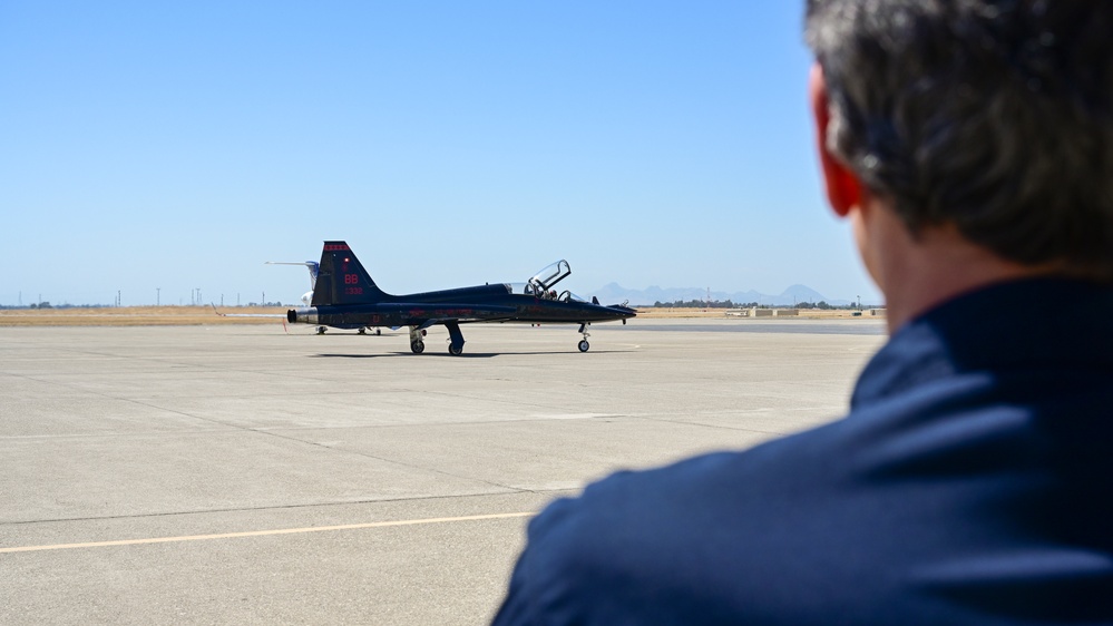 Dean Kamen visits Beale AFB