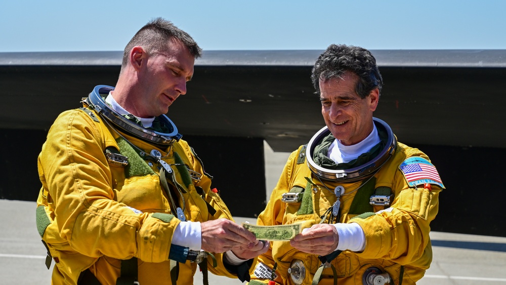 Dean Kamen visits Beale AFB