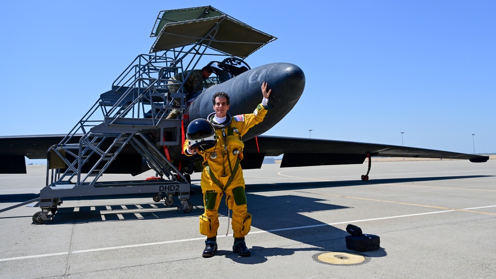 Dean Kamen visits Beale AFB