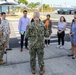 Joint Task Force-Red Hill welcome staff delegates to JTF-RH Headquarters.