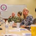 Joint Task Force-Red Hill meets with staff delegates at JTF-RH Headquarters.