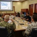 Joint Task Force-Red Hill meets with staff delegates at JTF-RH Headquarters.