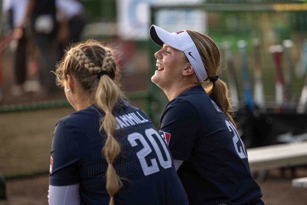 USA Women’s National Softball Team Participates in International Softball Game