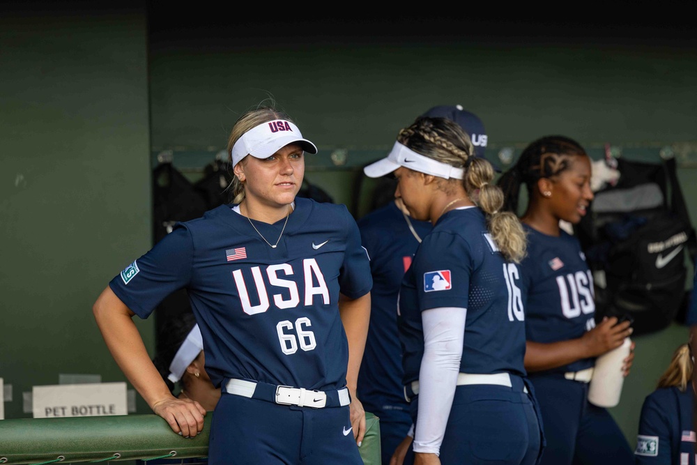 USA Women’s National Softball Team Participates in International Softball Game