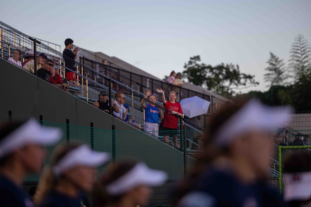 USA Women’s National Softball Team Participates in International Softball Game