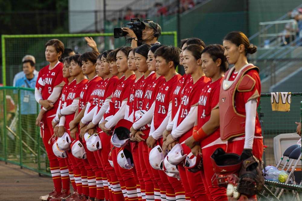 USA Women’s National Softball Team Participates in International Softball Game