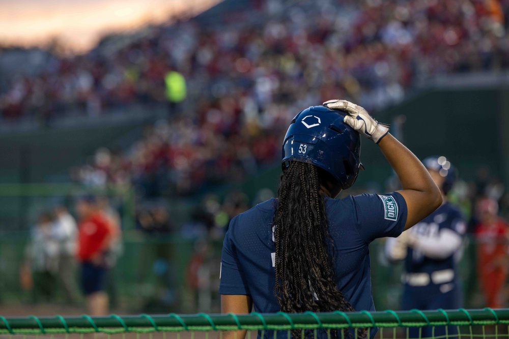 USA Women’s National Softball Team Participates in International Softball Game