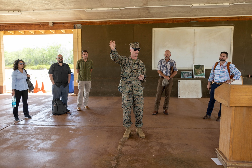 RCUZ Visit, Pu'uloa Range Training Facility, 2023