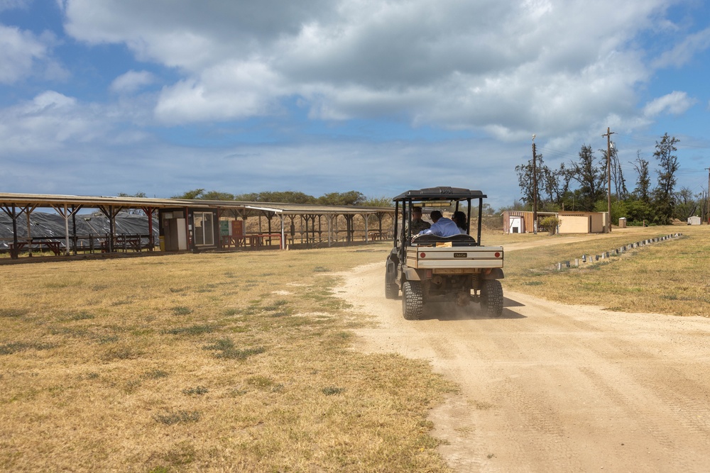 RCUZ Visit, Pu'uloa Range Training Facility, 2023