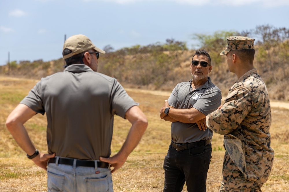 RCUZ Visit, Pu'uloa Range Training Facility, 2023