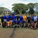 USS Jackson Sailors Scrimmage Against Nadi Police Rugby Team during Pacific Partnership 2023