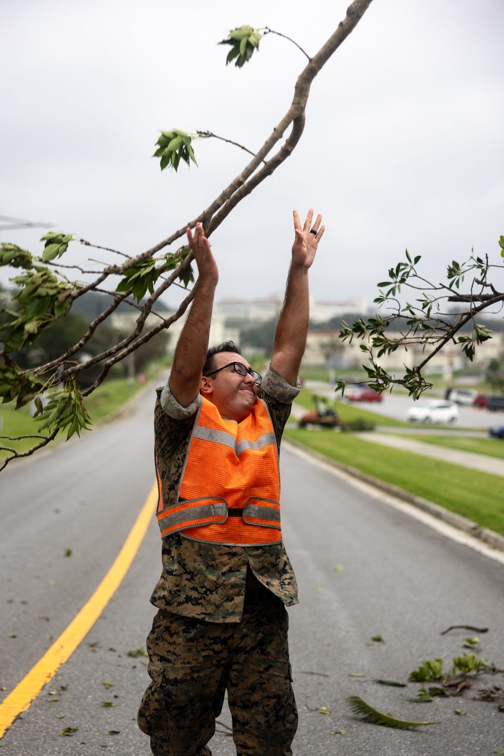 Camp Foster Clean Up | Typhoon Khanun