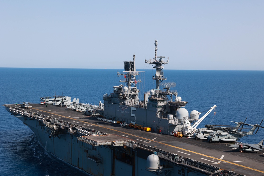 USS Bataan Transits Red Sea