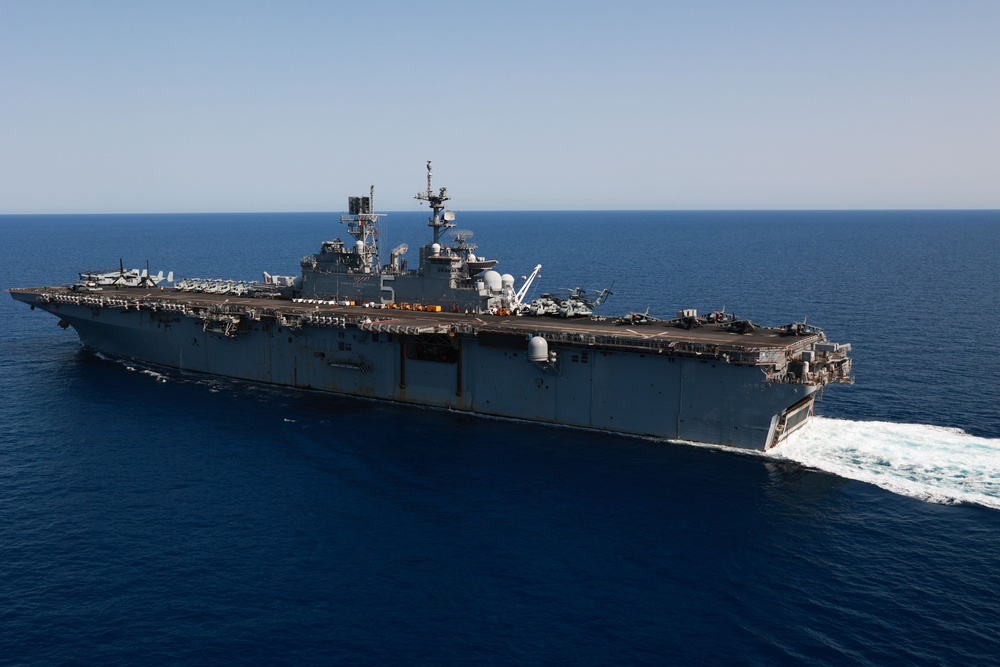 USS Bataan Transits Red Sea